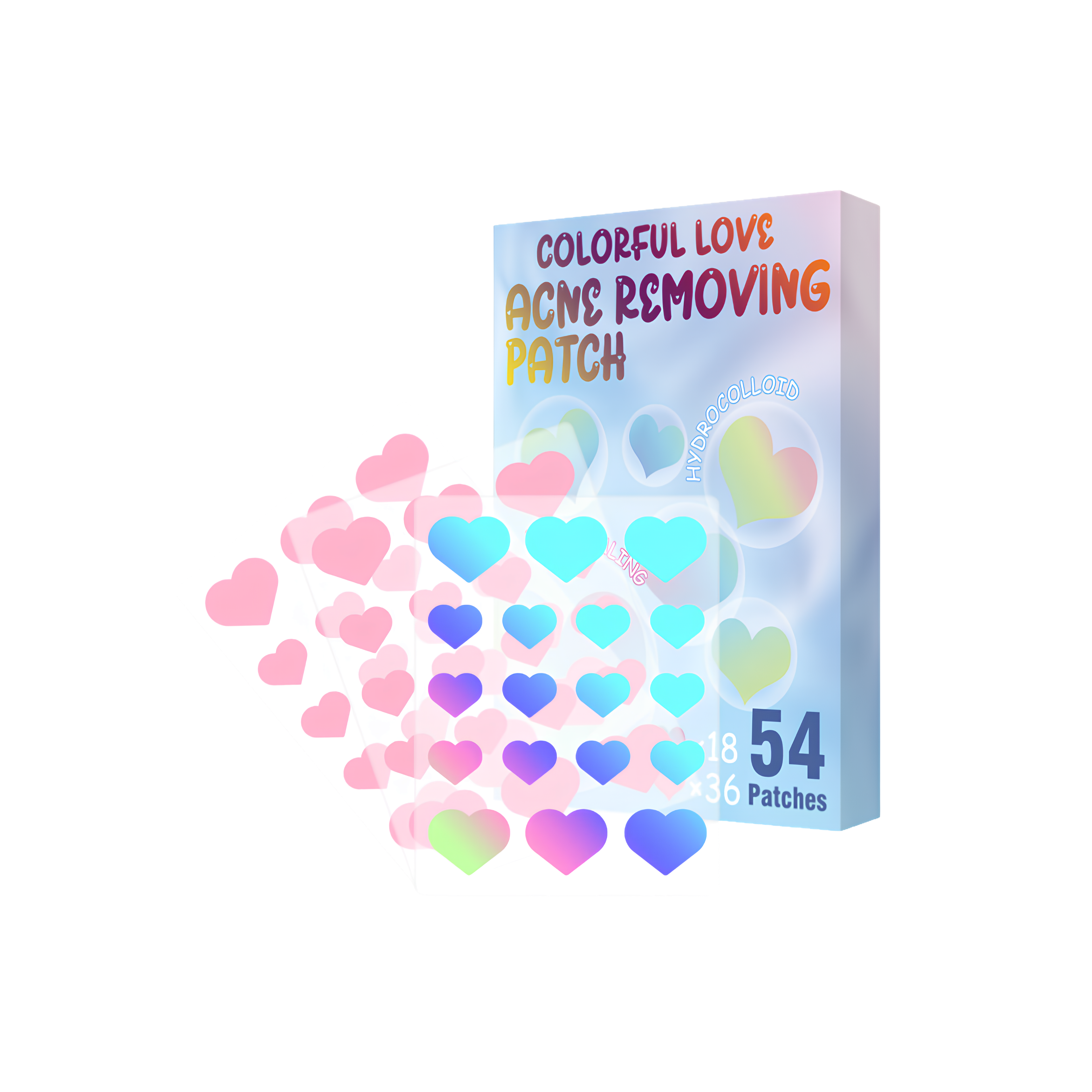 AcneMate Colorful Love Patches